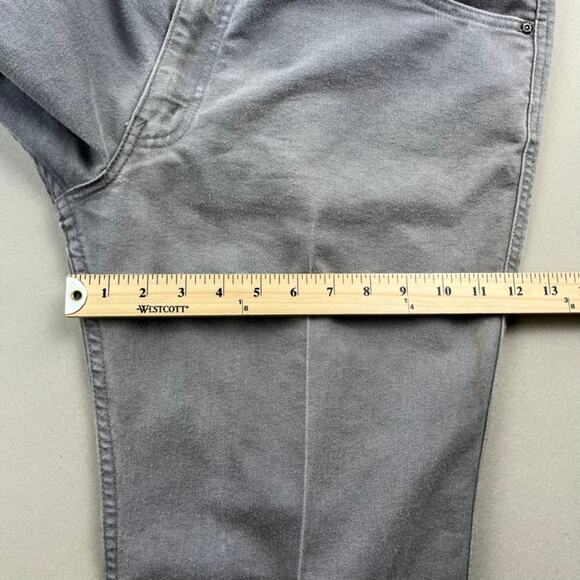 Vintage Levis Skosh Jeans Mens 36 Gray Denim Straight Leg Light Charcoal Wash - Picture 14 of 14